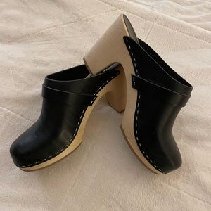 New! Swedish Hasbeens Classic Slip In Clog